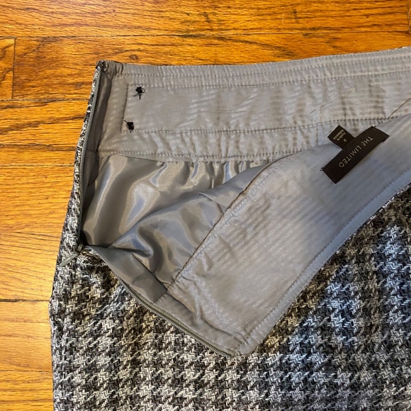 NEW The Limited houndstooth mini, Size: 2, Color: Grey - Picture 5 of 8
